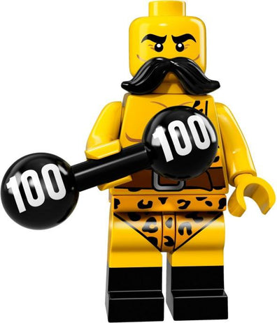 LEGO Minifigure-Circus Strong Man-Collectible Minifigures / Series 17-COL17-2-Creative Brick Builders